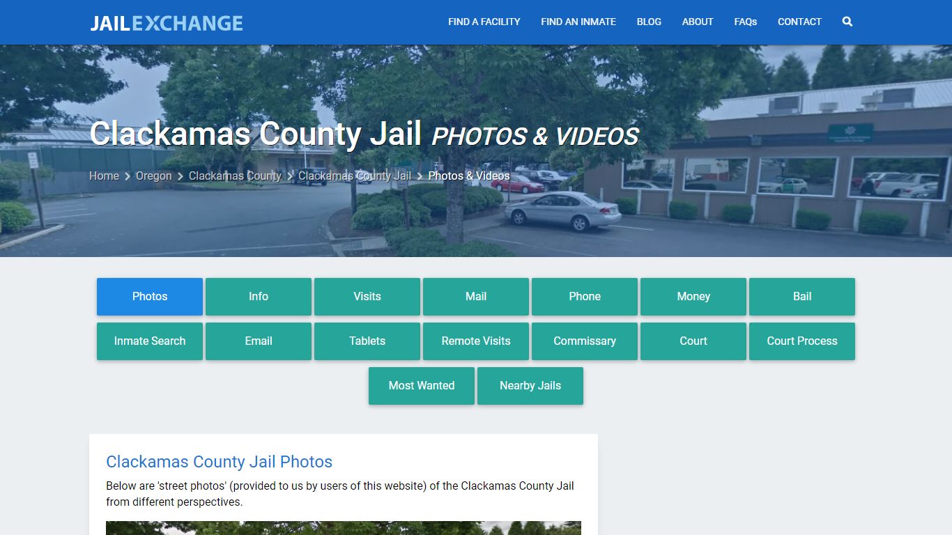 Photos & Videos - Clackamas County Jail, OR - Jail Exchange